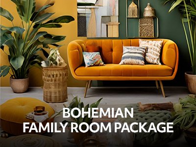 Bohemian Family Room Package